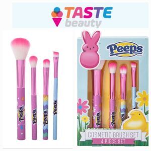 Taste Beauty Peeps 4-PC Cosmetic Brush Set